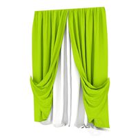 Double layered curtains