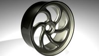 Car rim 3D Model