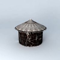 Ethiopian mountain hut