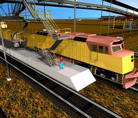 Cement Wagon Loading