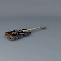 Schecter USA custom shop flame guitar