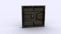 sci fi door