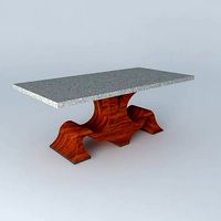 Table woden gray