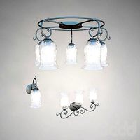 The chandelier larteluce-gela