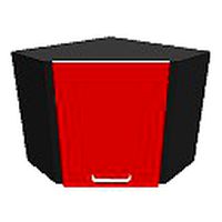 Red epper corner cabinet