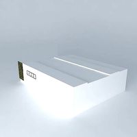 Bedroom using Thorn light fittings and Bene Furniture