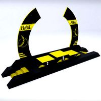 Sport podium arc low poly