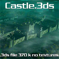 Castle 3D model