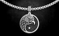 Pendant with an eagle yin yang 153 | 3D