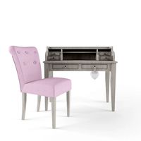 Soft Chair CAMBRIDGE and Desk Sebastien