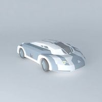 'Angler' Futuristic Car