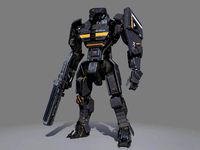 Sci-fi soldier