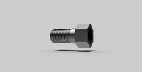 3-4 Inch BSP female - Hose adaptor - Autodesk Inventor