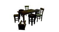 Old furniture set