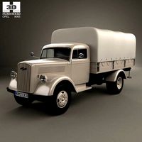 Opel Blitz Flatbed Truck 1940