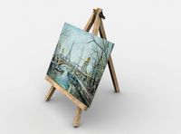 Miniature tripod artist