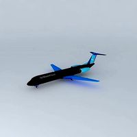 AirAtlanticOcean Fokker 100 with interior