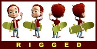 Alex Cartoon Boy