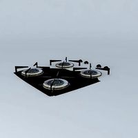 Cooktop 4b Fischer preto