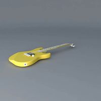 BC Rich Gunslinger hardtail guitar