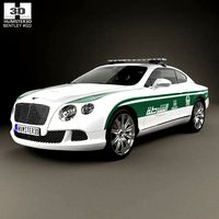 Bentley Continental GT Police Dubai 2013