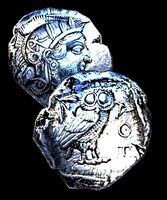 Greek Athens coin