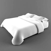 3D Bed Free Obj Model