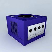 Nintendo Gamecube Game Console Blue