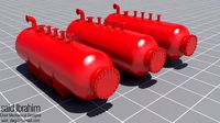 Cylindrical Gas Pressure Vessels