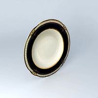 TITANIC 1st class soup bowl with real gold decal Relic