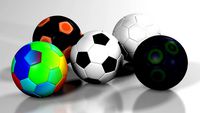 A collection of Footballs - Set I