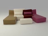 Confluences four seats 3D Model