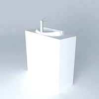 Simple white sink