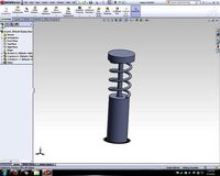 Spring animation suspension animation