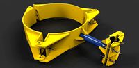 Double hinged clamp