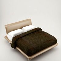 3d bed 3D Model