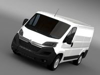 Citroen Relay Van L1H1 2015 3D Model