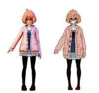 Mirai from kyoukai no kanata