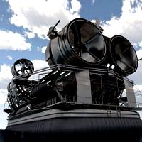 Animated Ocean + Big Hovercraft