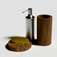 SOAP DISH AND DISPENSER