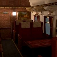 Train Compartment (Old Fashioned)