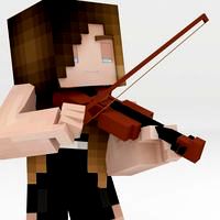 PPO's Violin Performing Rig in Minecraft base on Fancy Feet Rig