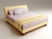 Bed_2 3D Model