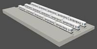 Metro Train3d model