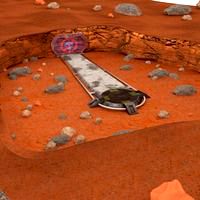 Mars landing base