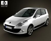 Renault Scenic 2010 3D Model