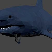 Low Poly shark