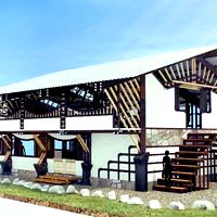 house en bambu