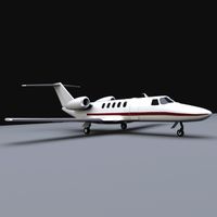 Cessna citation cj4 3D Model