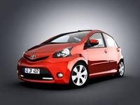 Toyota Aygo 2013 3D Model